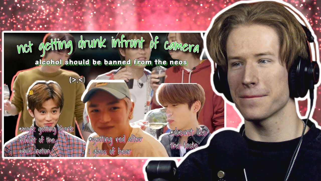 HONEST REACTION to nct getting drunk infront of camera