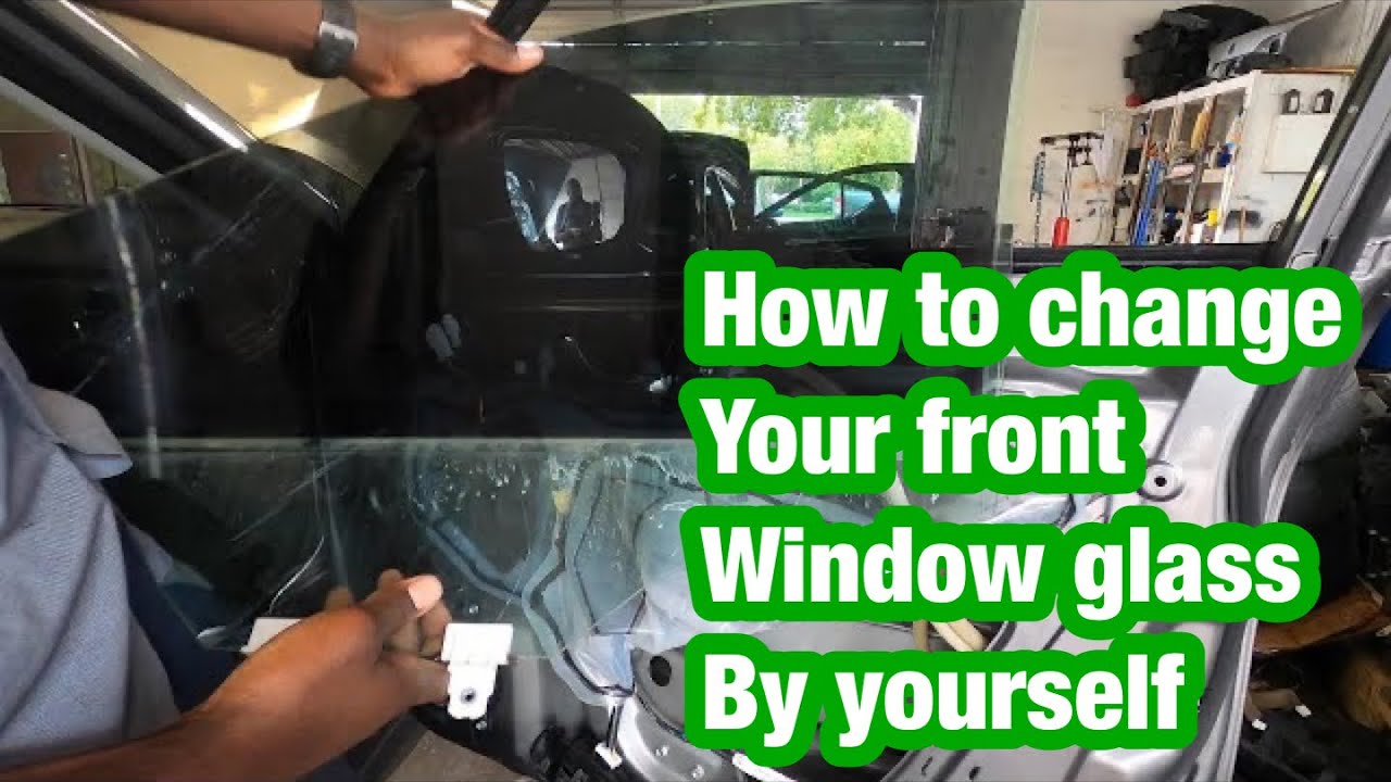 Replacing the front door glass on nissan rogue