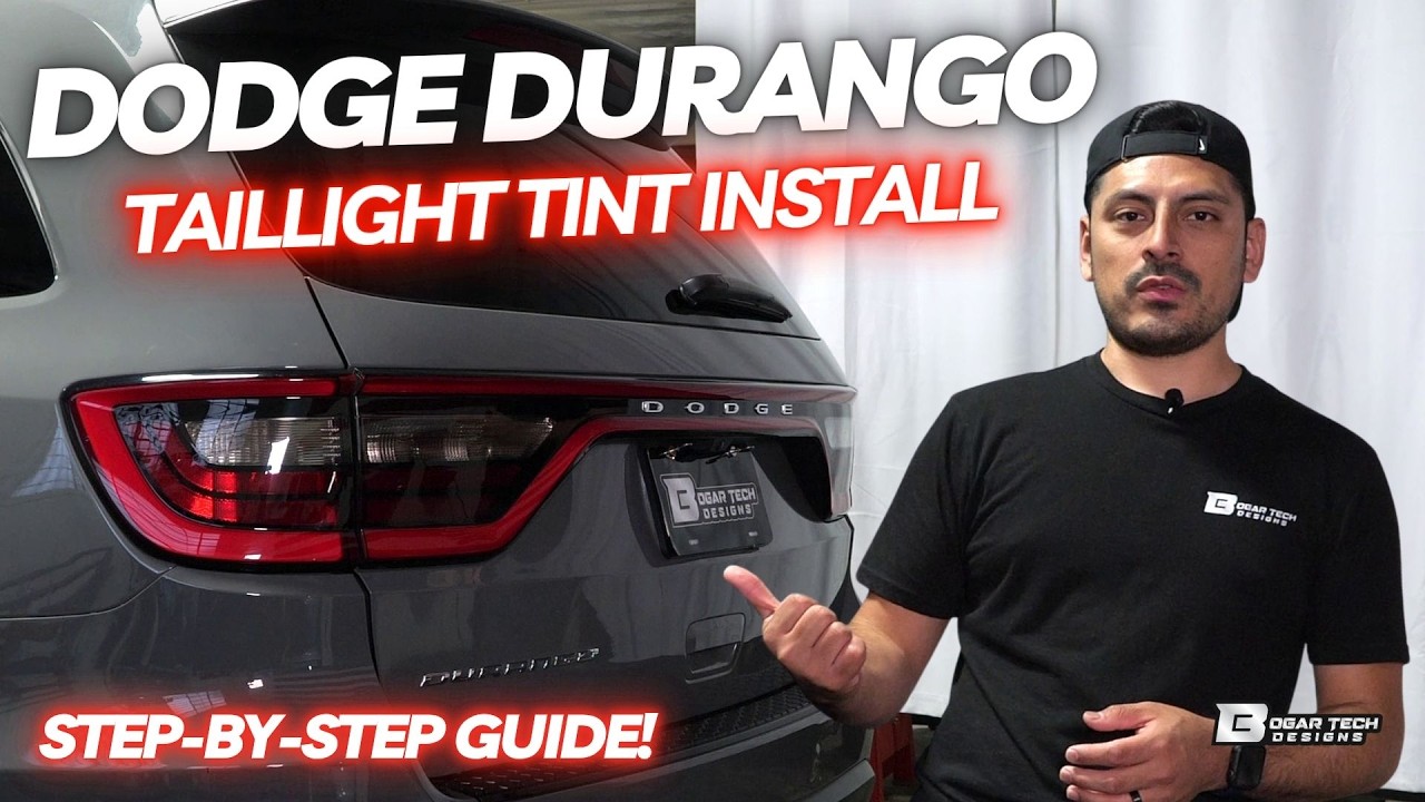 Dodge Durango (2014-2025) Taillight Tint Installation