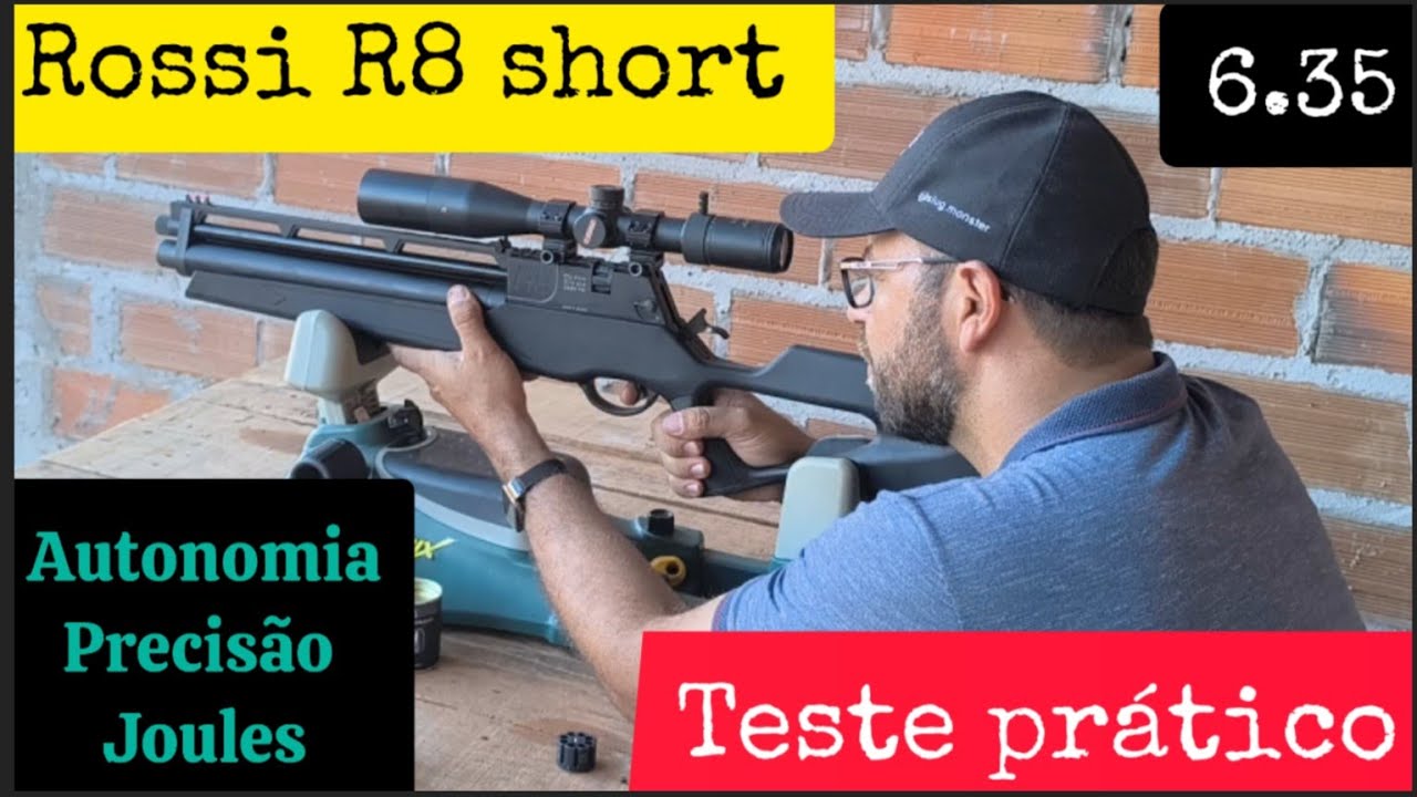 Rossi R8 short 6.35 - Teste prático