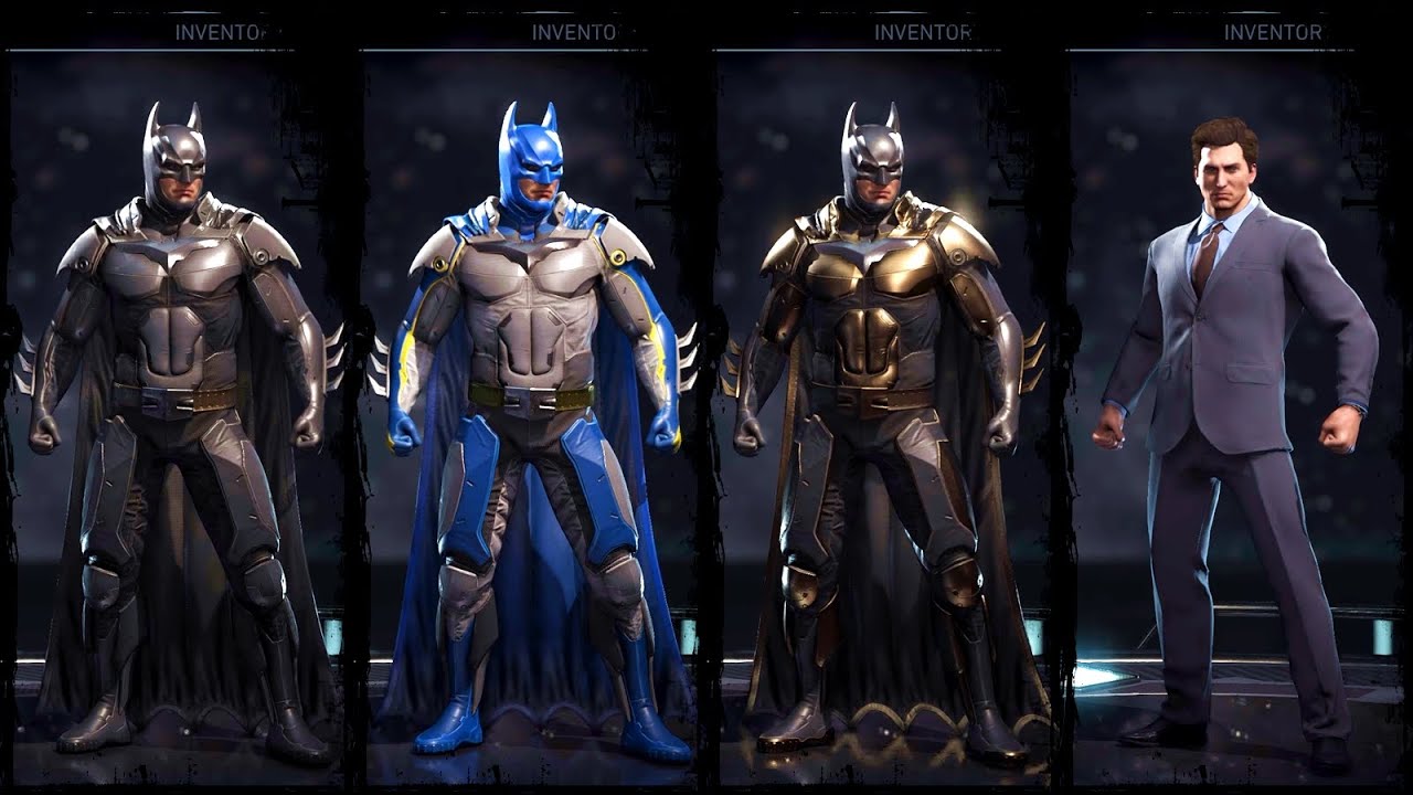 Batman - Gear and Skin Showcase - Injustice 2