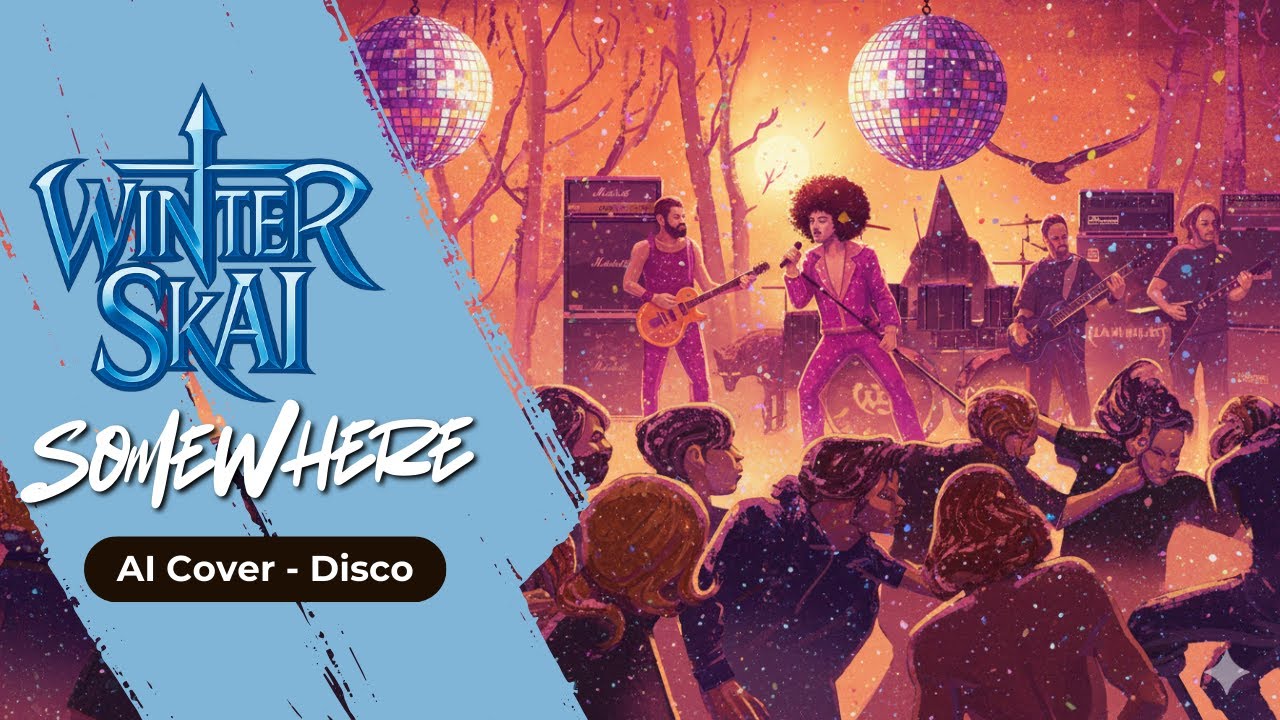 Somewhere (Disco Dreams) – 70s/80s AI Cover | Winter SkAI