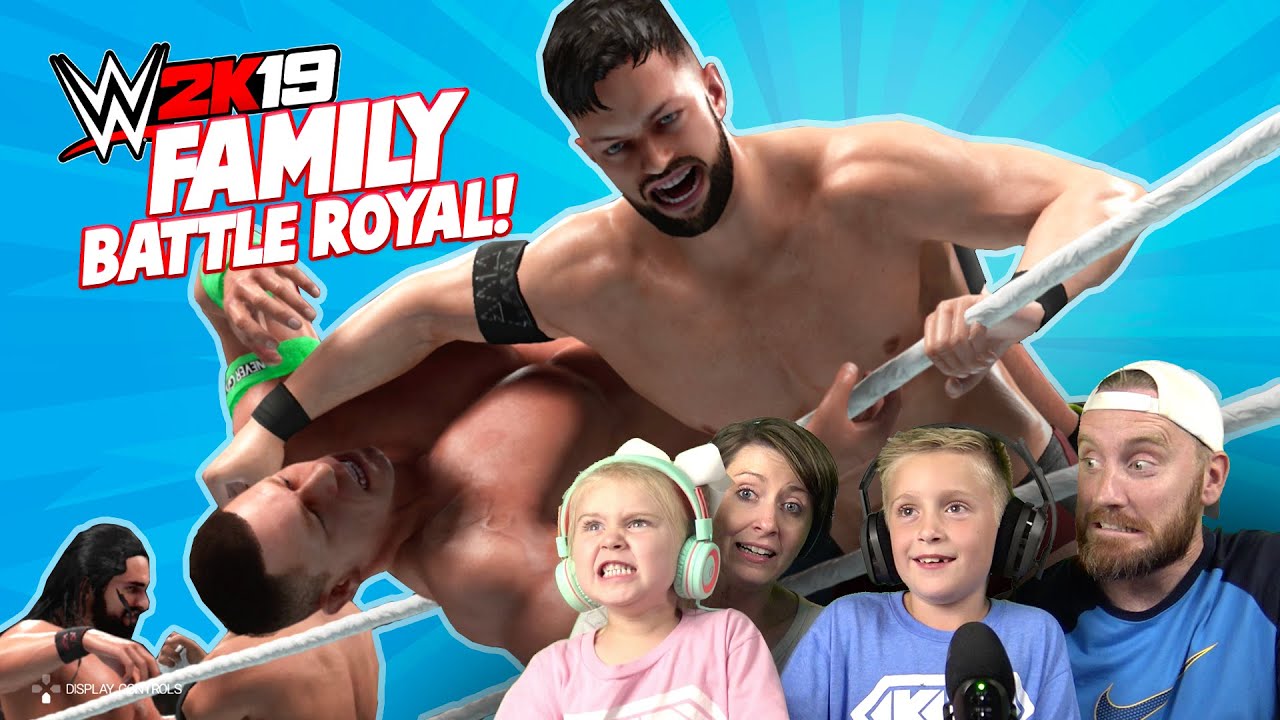 WWE 2k19 Family Battle Royal | K-City GAMING