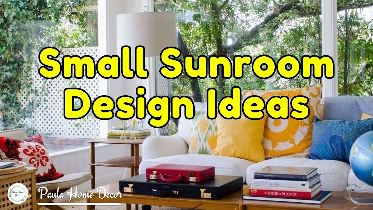 Beautiful Small Sunroom Decor Designs Light And Lovely Modern Sunroom Furniture Ideas