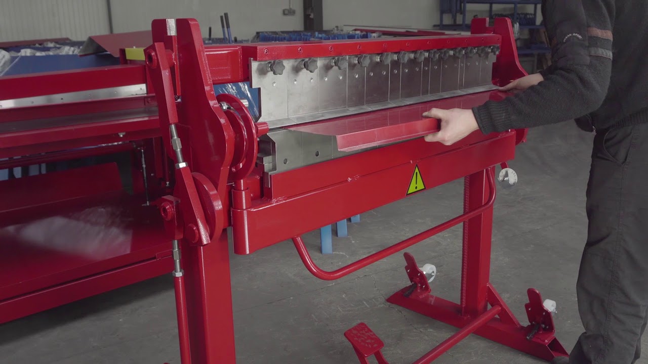 Zaginarka segmentowka do blachy PROD-MASZ Zaginarki Giętarki