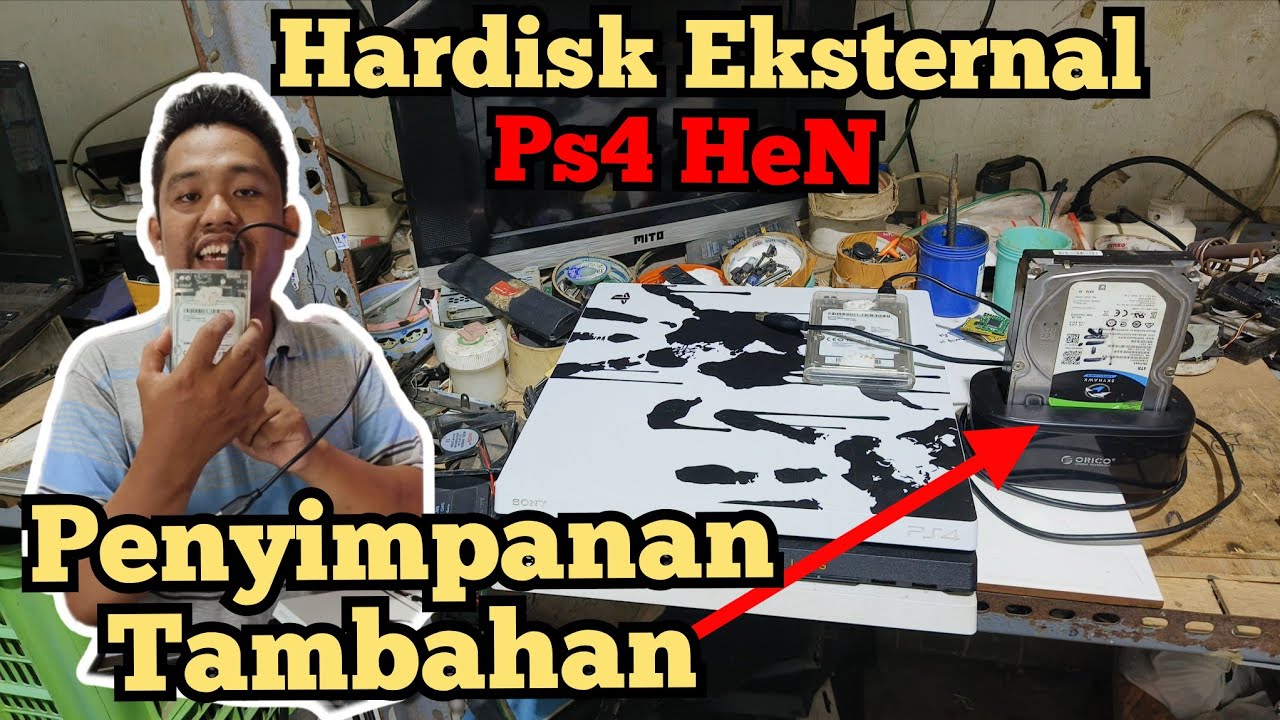 Cara Mudah❗Membuat Hardisk Eksternal Ps4HeN