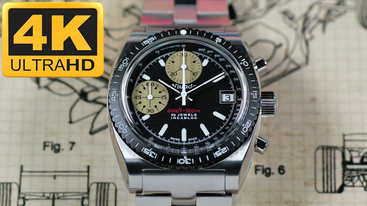 Nivada Grenchen – Autochron (AKA Chronosport), a Near-Mythical Jean Singer Design Returns in Style