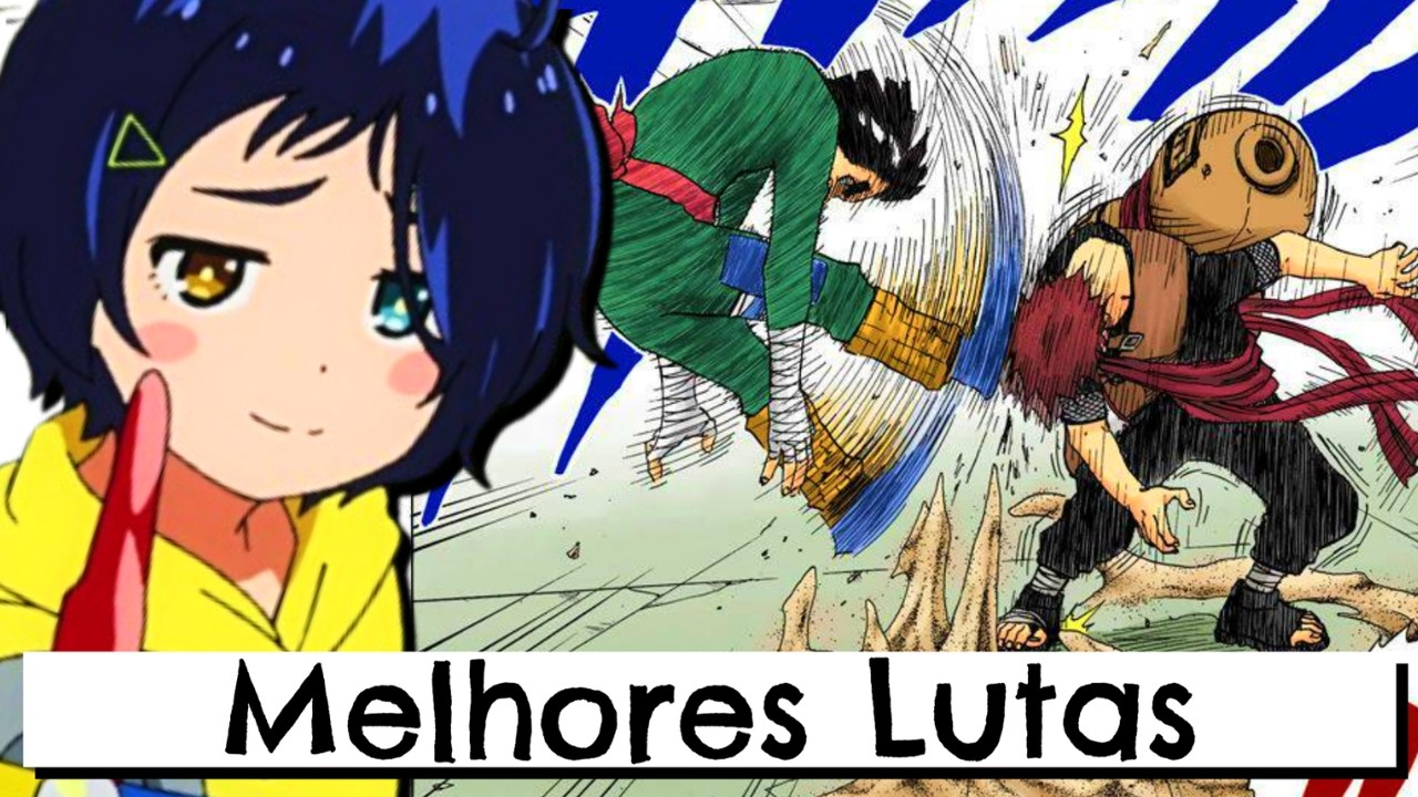 As MELHORES LUTAS dos ANIMES! (segundo o Bruruno kk)