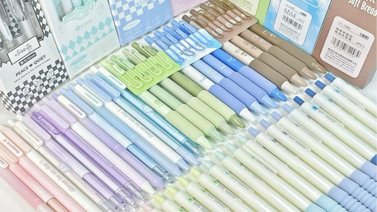 低至0.5💰‼️平价高颜的中性笔按斤囤啦~