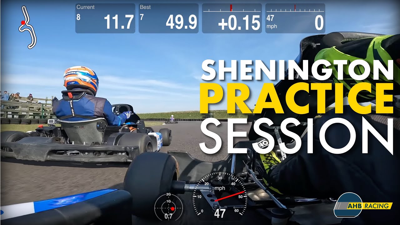 FAT Karting League - Shenington Circuit Full Session - Cold Track - Electric Kart - 4K Onboard GoPro