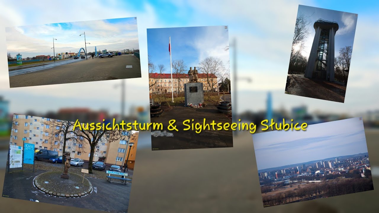 #Grandiose #Aussicht über #Frankfurt/Oder & #Słubice vom #Aussichtsturm