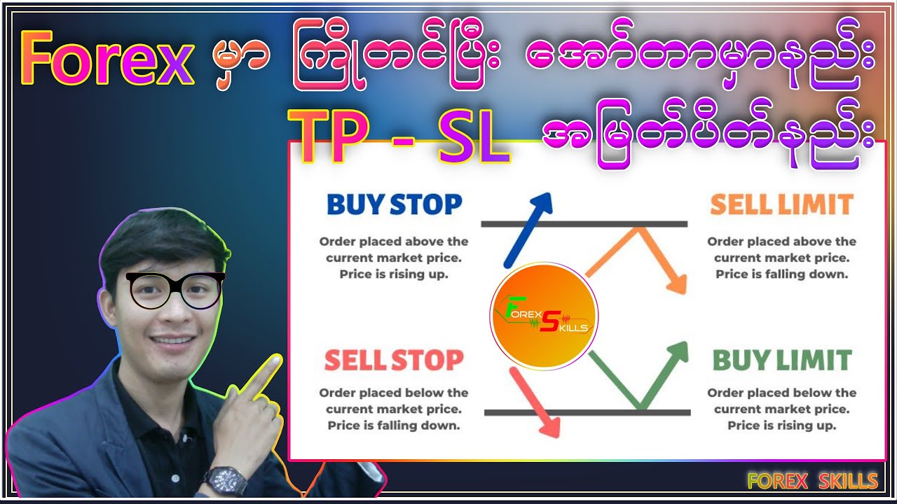 Forex မှာ   BUY Limit - SELL Limit  ကြိုတင်ပြီးအော်တာမှာနည်း - အမြတ်သိမ်းနည်း