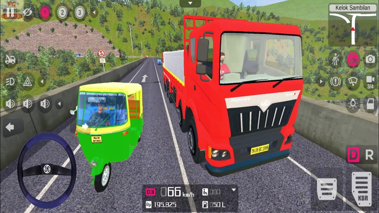Mahindra Blazo Truck Game | इंडियन ट्रक गेम 2022 | BUSSID - Bus Simulator Indonesia Android Gameplay