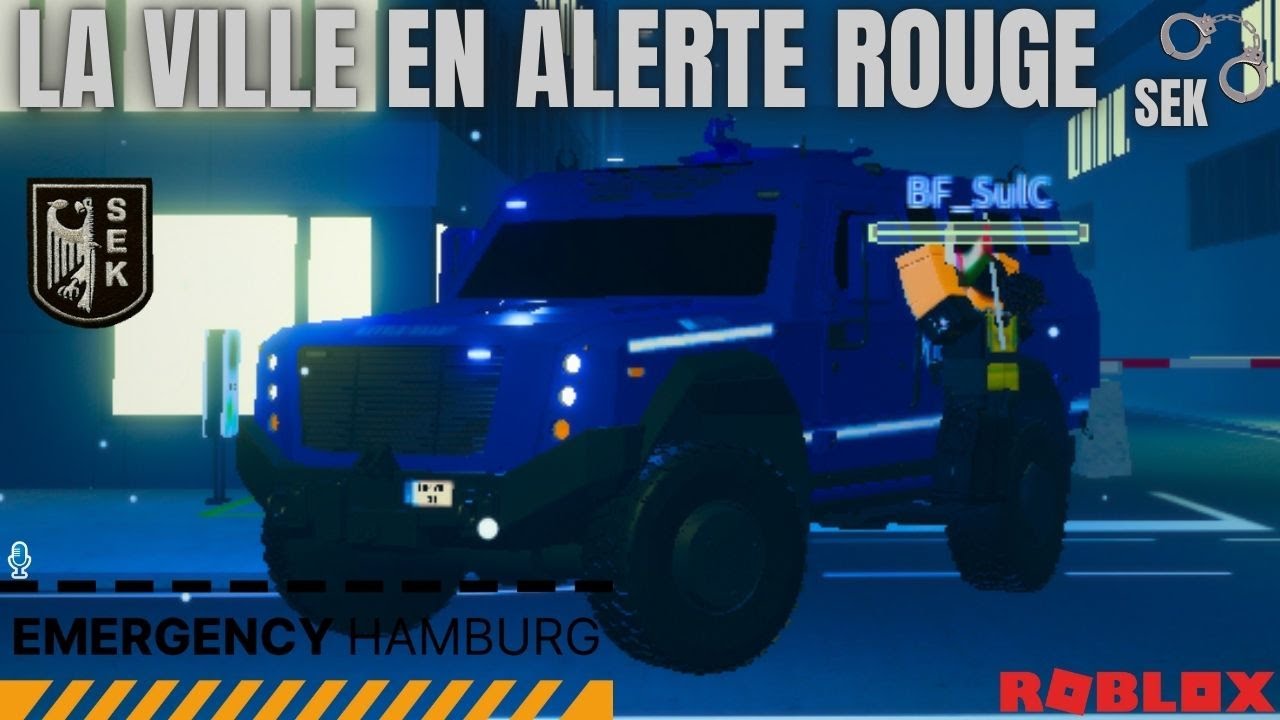 EMERGENCY HAMBURG 34 - LA VILLE EN EN ALERTE ROUGE