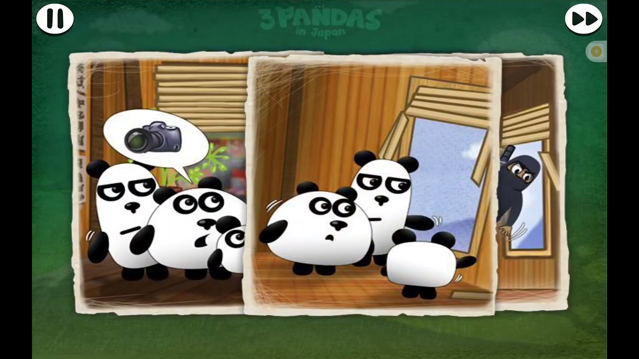 Me in the first time I play 3 panda's