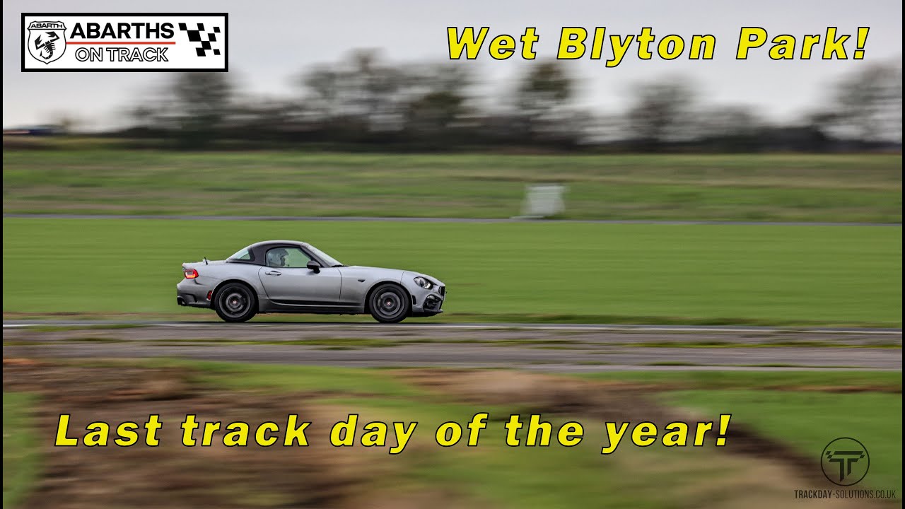 Abarths on Track's final track day of 2025 | Blyton Park | Abarth 124 Spider