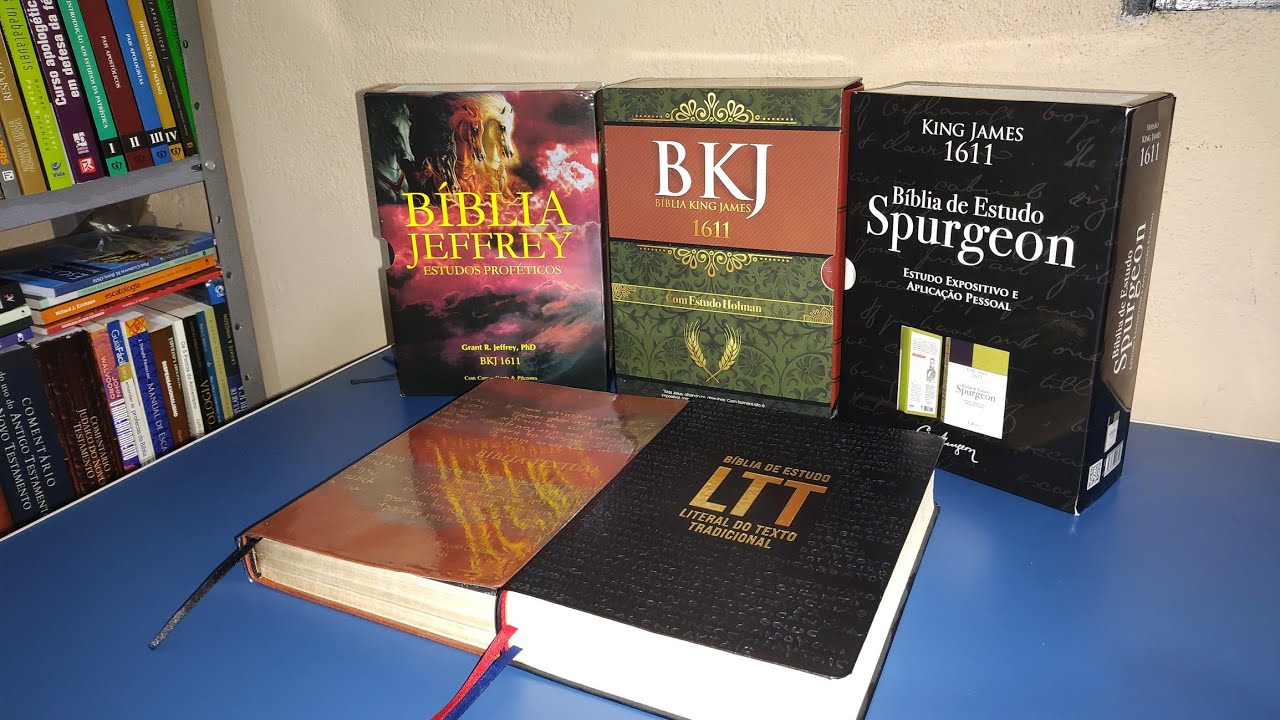As 5 Melhores b&iacute;blias de estudo da BV books