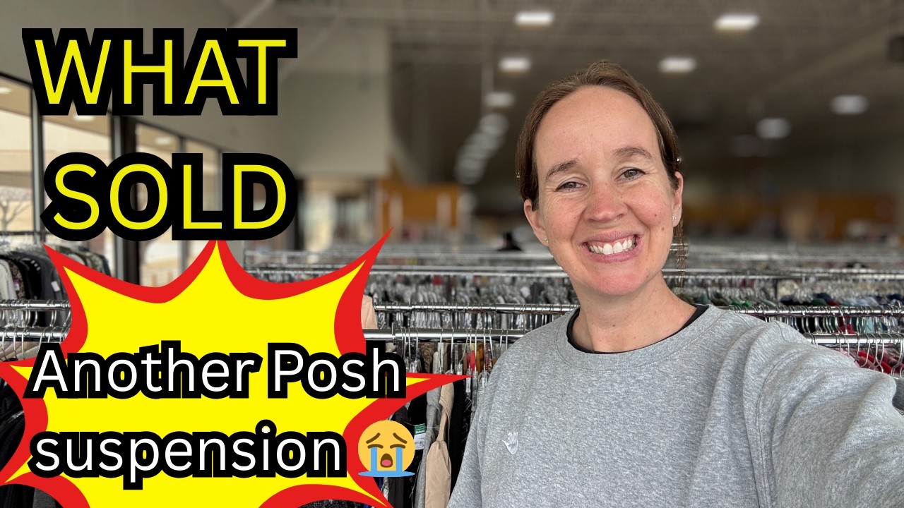 Here We Go Again : POSHMARK SUSPENSION - But I Still Made $200+ Profit Per Day