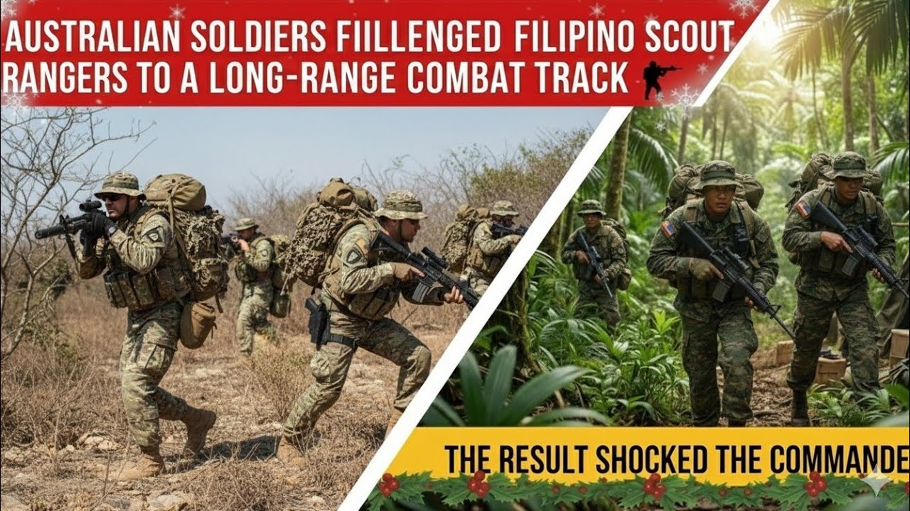Австралийские солдаты бросили вызов филиппинским разведчикам-рейнджерам, предложив им посоревнова...