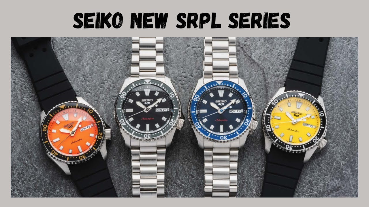 Новый релиз: Seiko 5 Sports SRPL83, SRPL85, SRPL87 и SRPL89