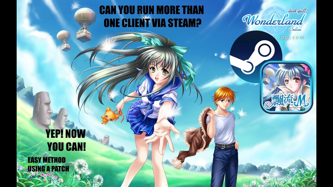 [🟠 OUTDATED] Mobile Wonderland Online - Can You Open More Than One Client via Steam? [✅] YES!
