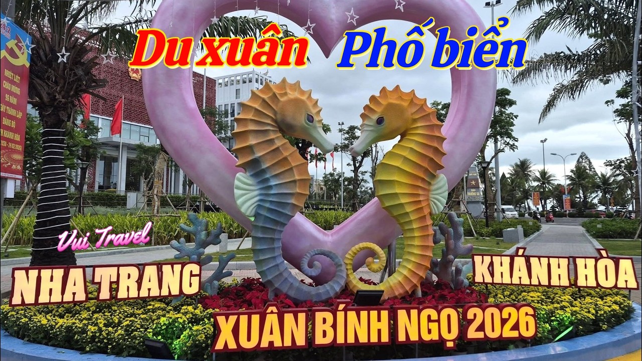 Du Xuân Phố Đêm Nha Trang Tết Bính Ngọ 2026