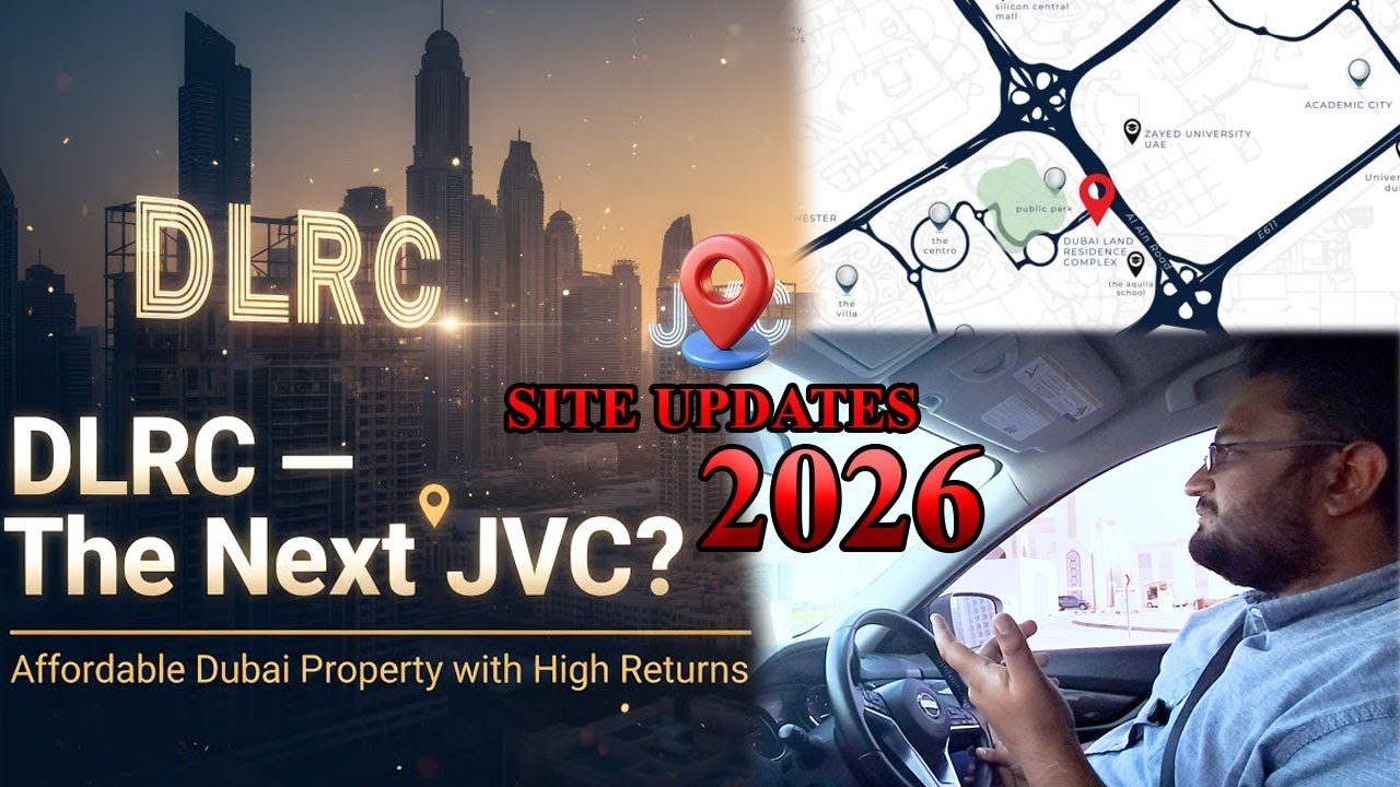 DLRC Dubai Land Latest Visit -- Affordable Dubai Properties -- Future JVC ? Detailed Information