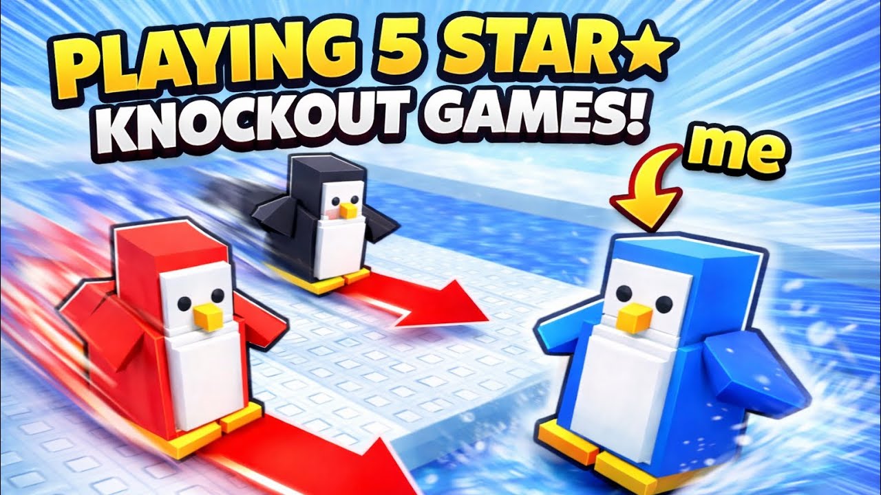 I played 5 star knockout games!