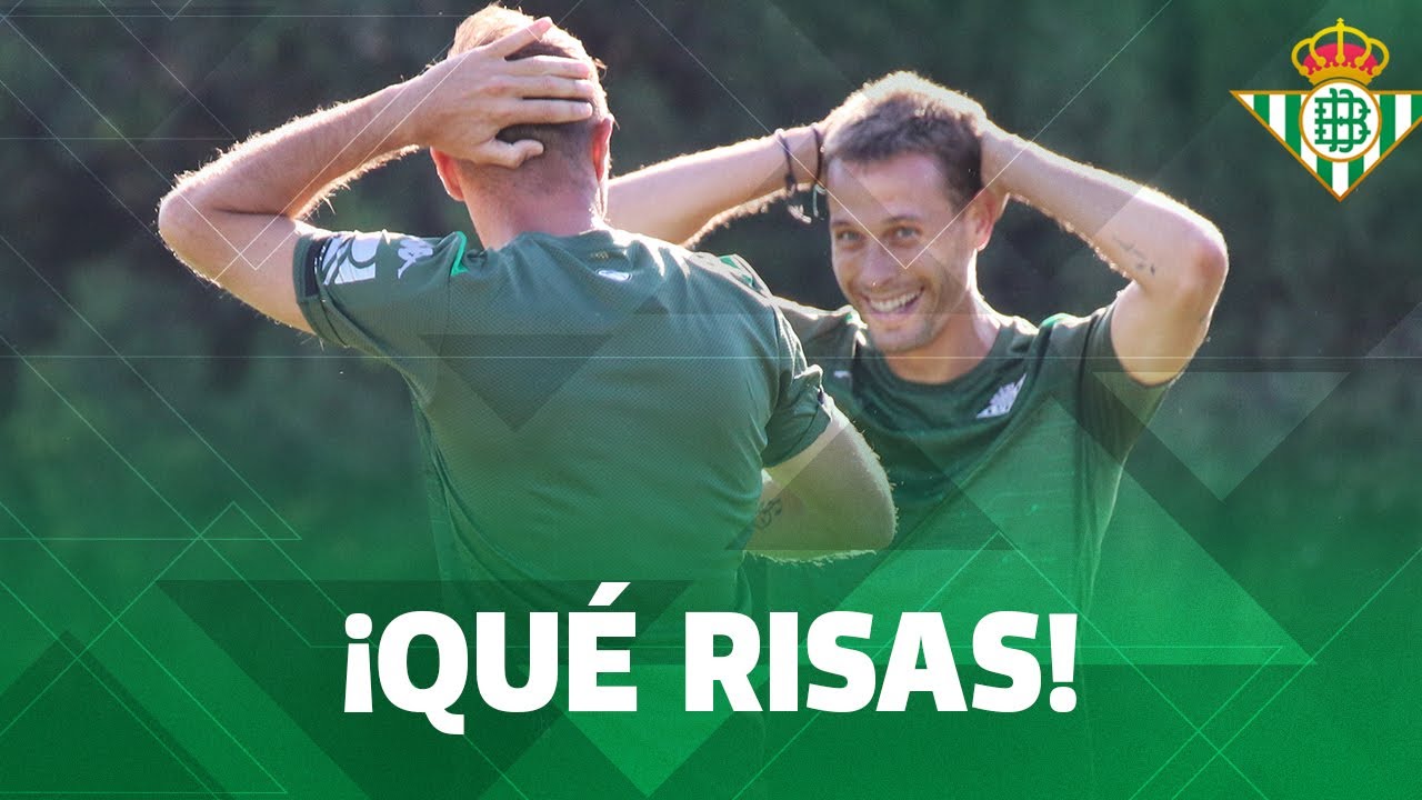 Lo hemos llamado... ¡el juego de las cabecitas! 😁🤣 | SESIÓN DE ACTIVACIÓN | Real BETIS Balompié
