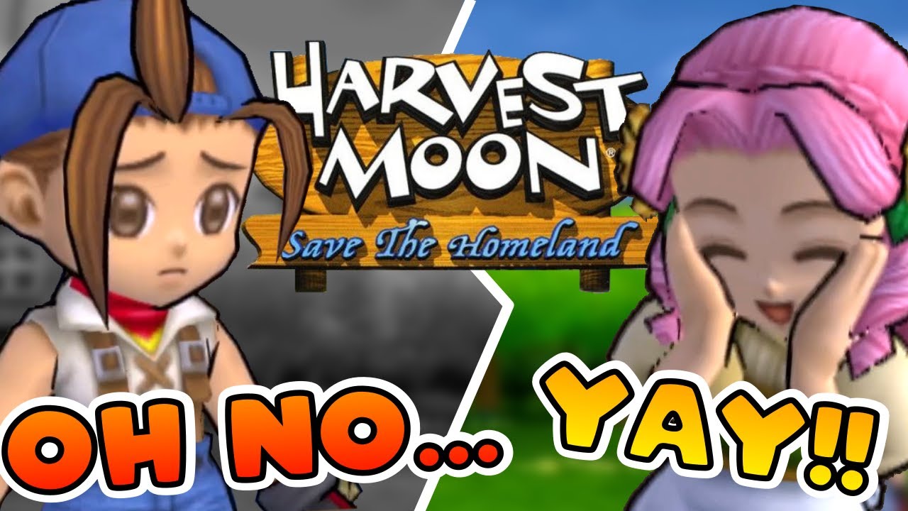 Я впервые сыграл в Harvest Moon Save the Homeland...