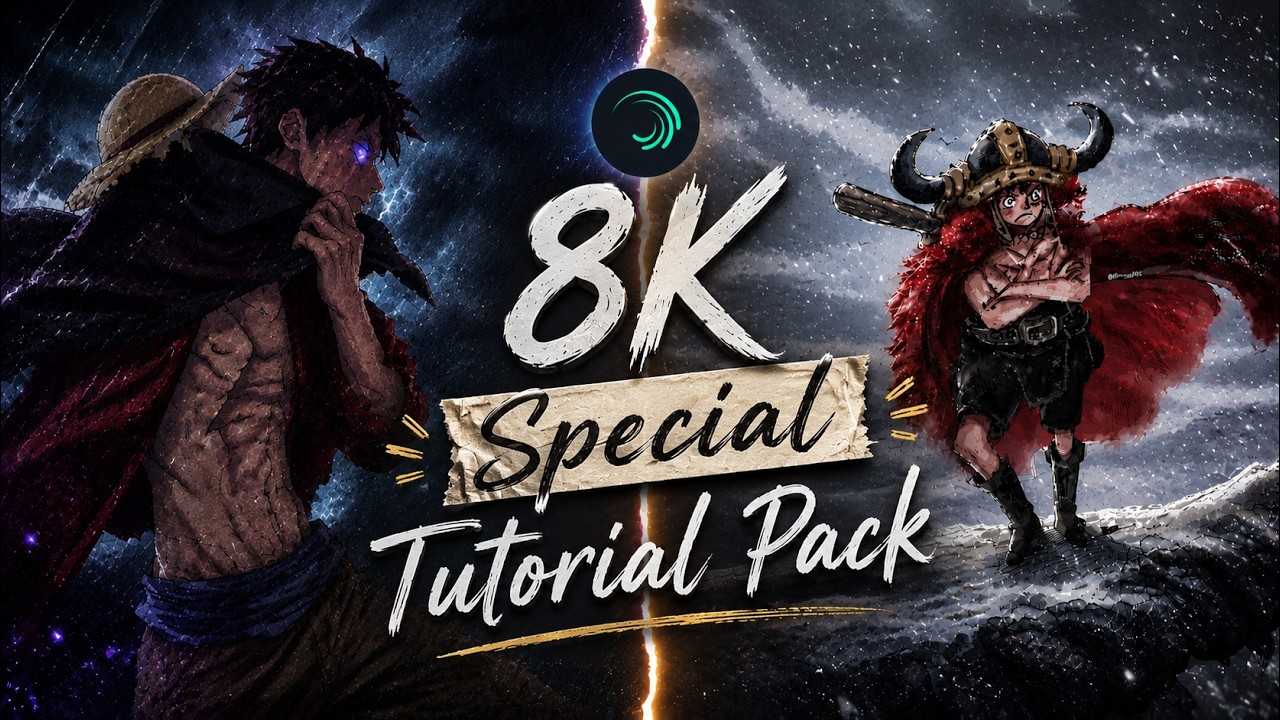 8K Special Alight Motion MEGA Pack 💀🔥 | Alight Motion | Tutorial