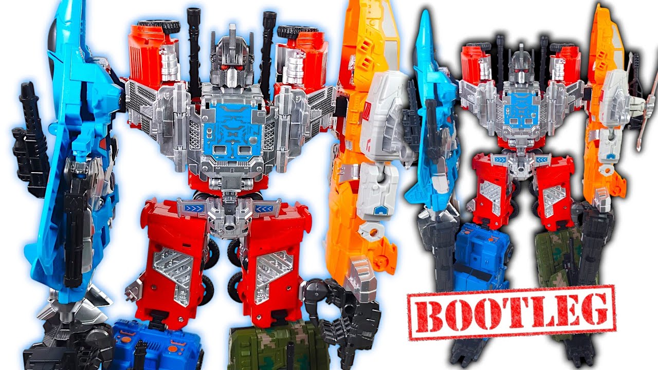 BRUTICUS BOOTLEG 2025 Combiner Wars Transformers MECHA WARRIOR Transmutes Unboxing! | Victron