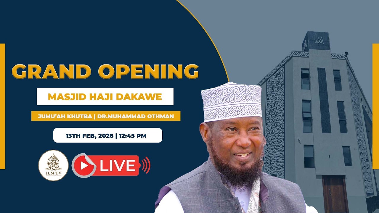 🔴 ✨ GRAND OPENING ✨ | MASJID HAJJI DAKAWE