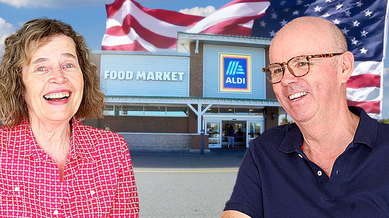 Магазин Aldi в Америке 🇺🇸 Впервые посещают канадцы