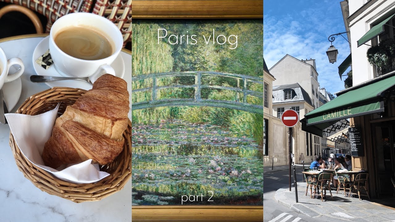 [VLOG] パリ旅行🇫🇷Part 2｜お洒落グルメとアートを楽しむ｜カジュアルなお店から贅沢ディナーまで｜美術館巡り