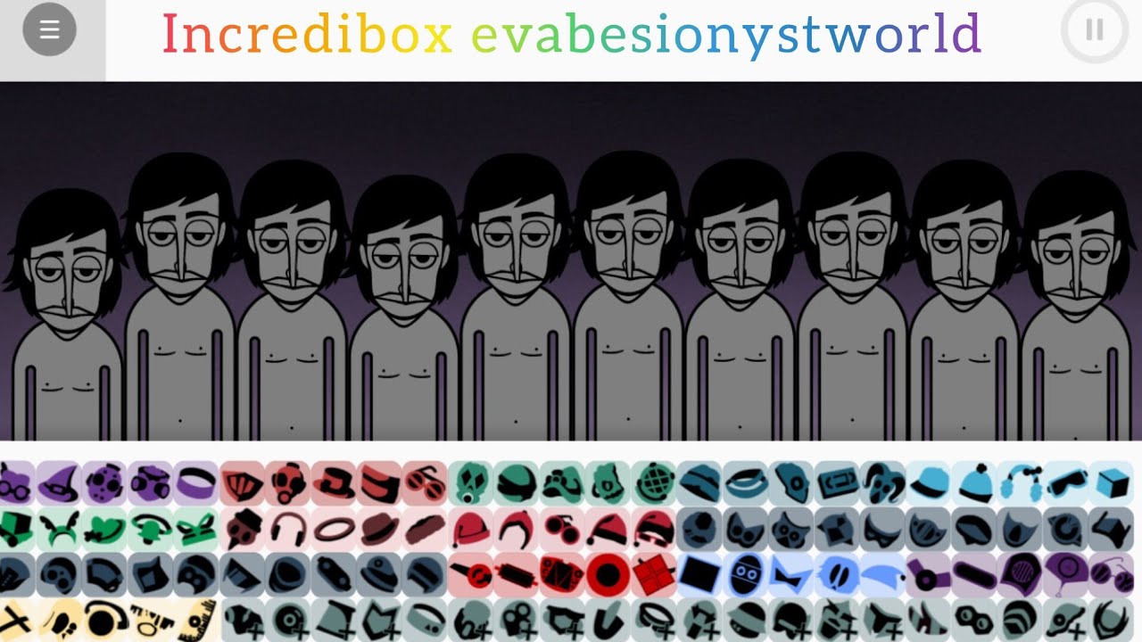incredibox 100 polo mod Evabesionystworld mod by PFU and incredibox fan