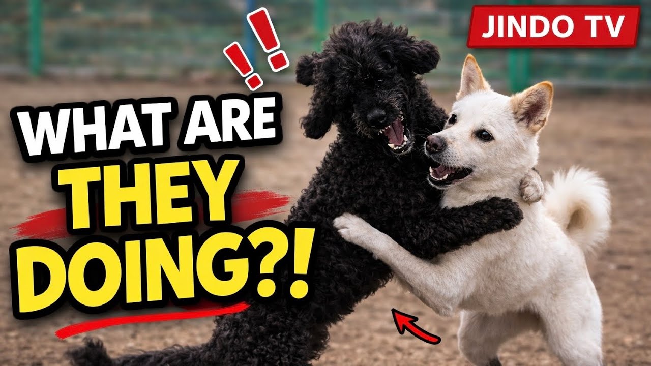 JINDO TV | Jindo Daily Life at Daycare (No Music, Natural ASMR)