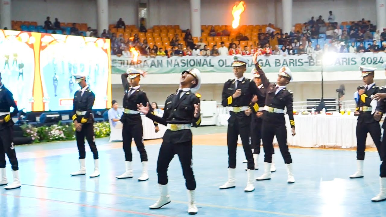 MERINDING! PASKIBRA SMKN 2 INDRAMAYU LKBB KEJURNAS FORBASI 2024