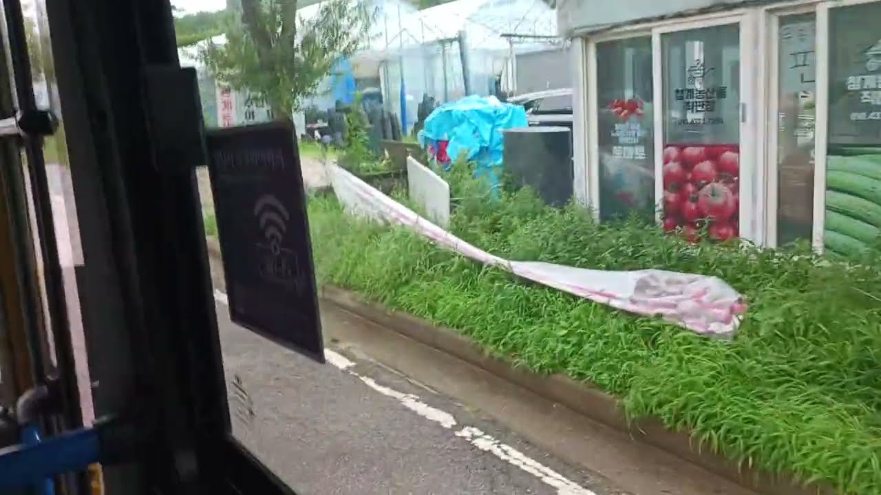 성남 누리 2번 버스 주행 (자일대우 BS090)