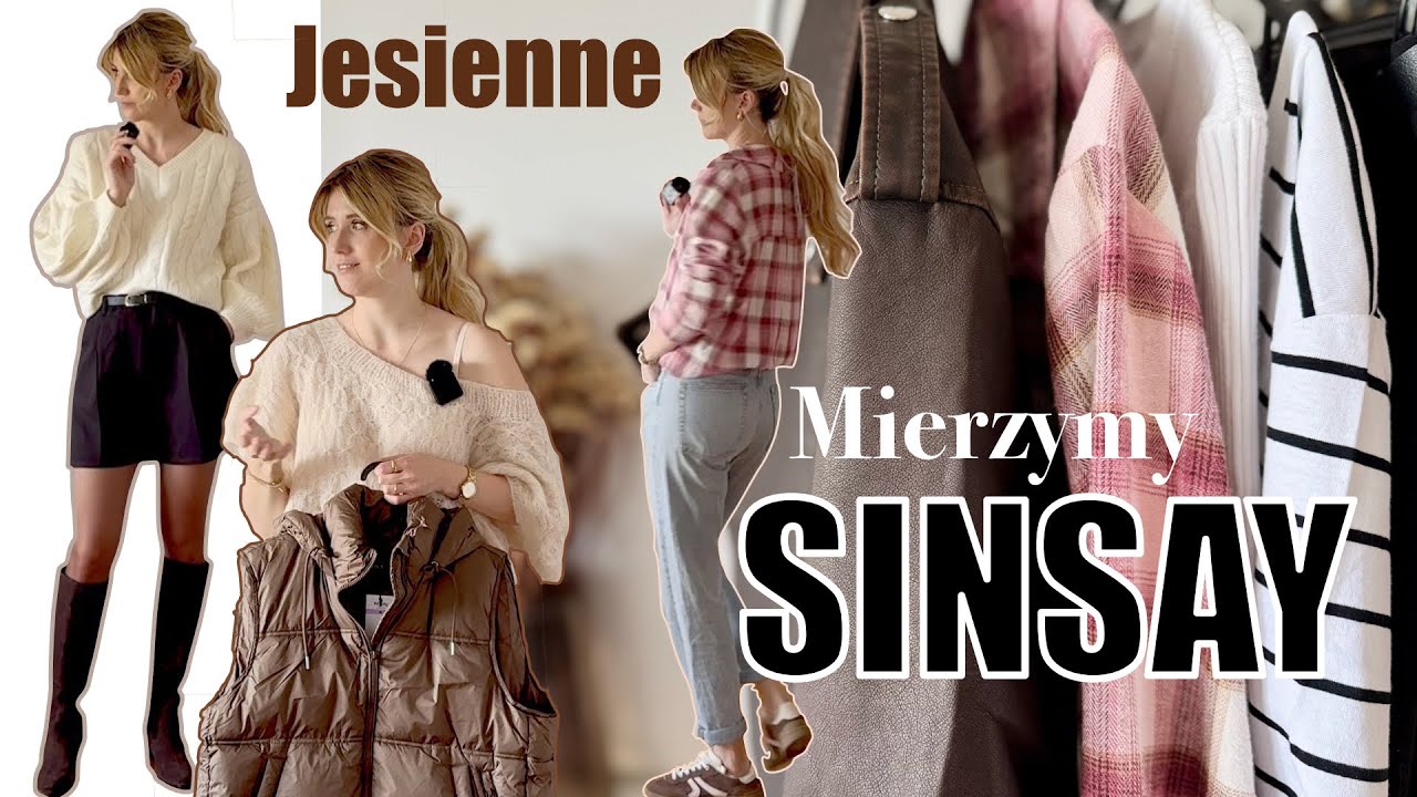 SINSAY Mierzymy! NOWOŚCI Jesienne! Przegląd Trendy 2025