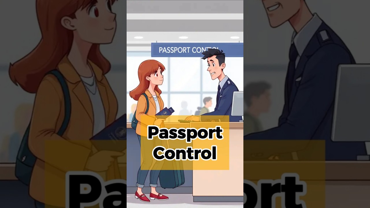 Ep.01 - Passport Control - Real Airport English Conversation