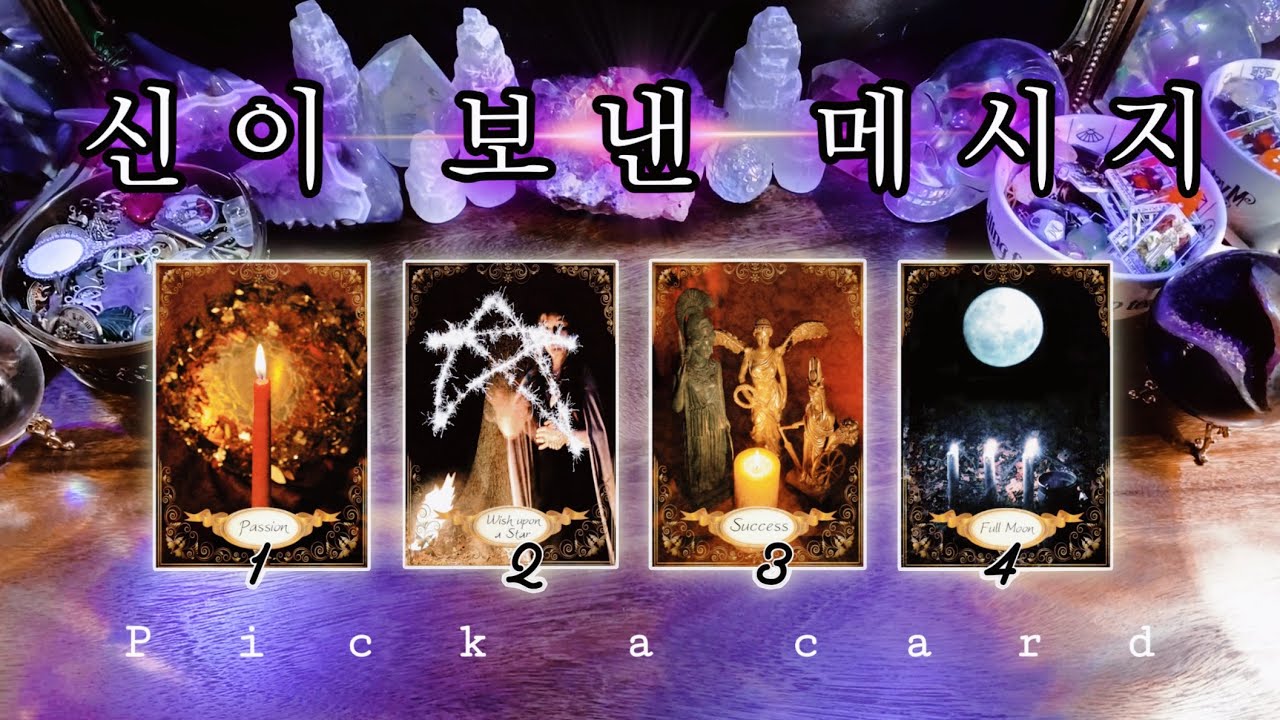 신이 보낸 메시지 🔮 타임리스 사이킥 타로 리딩 ⟡