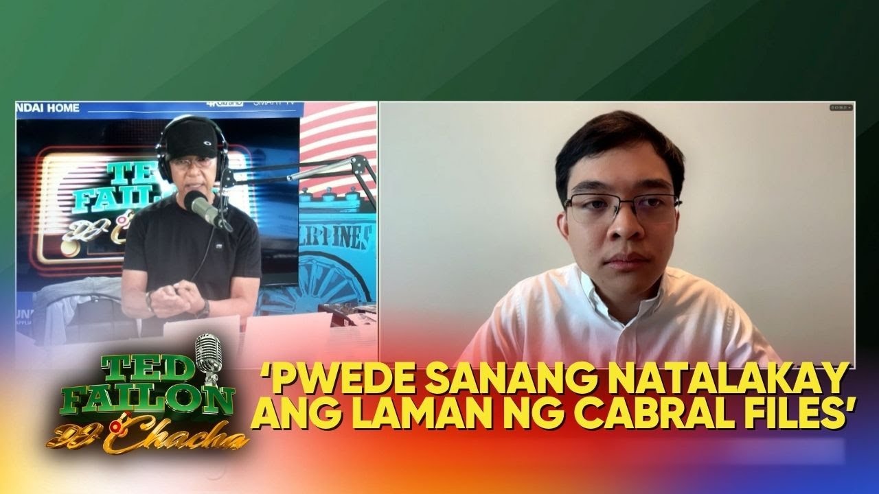 ‘Cabral files,’ ilalabas na ni Rep. Leviste | Ted Failon & DJ Chacha
