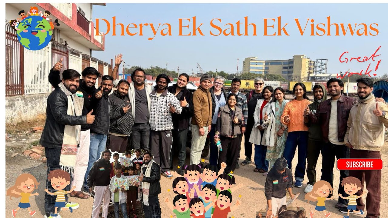 Bhookhe Bachon Ke Saath Ek Din | Real Happiness 😢 #viralvideo #vlog 