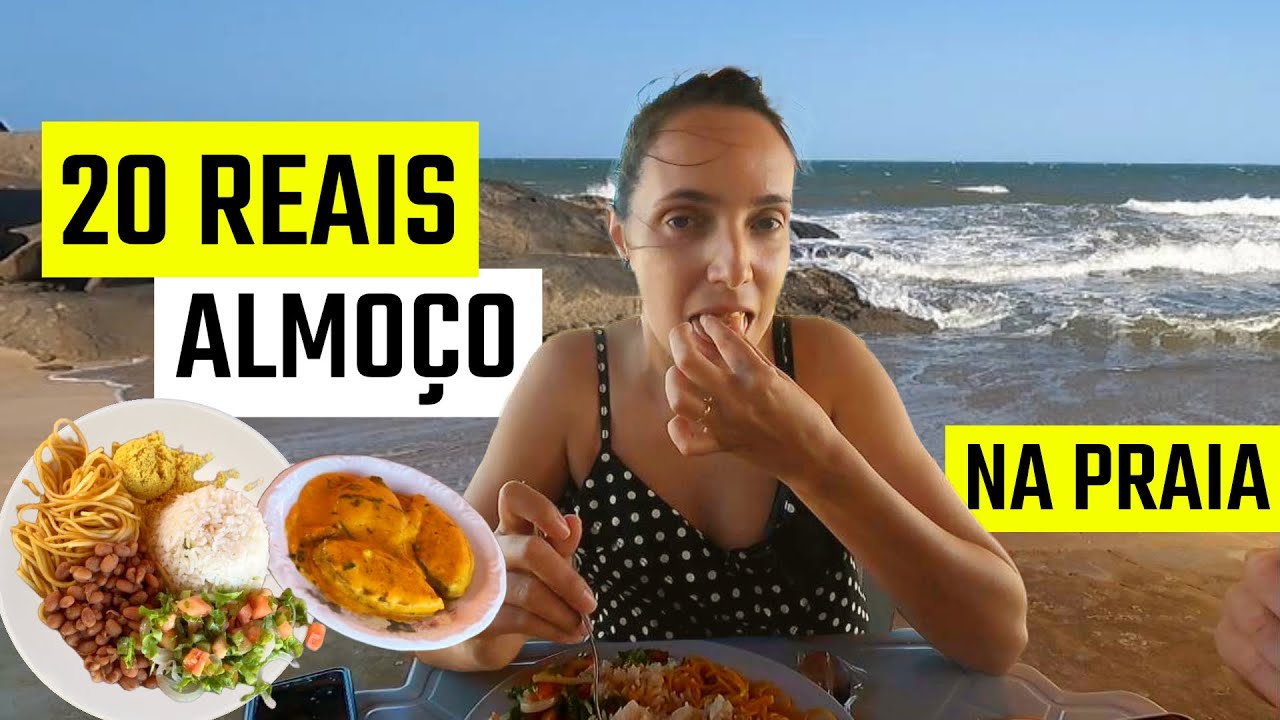 COMER BEM e BARATO no LITORAL do PIAUÍ - Praia PEDRA DO SAL é INCRÍVEL