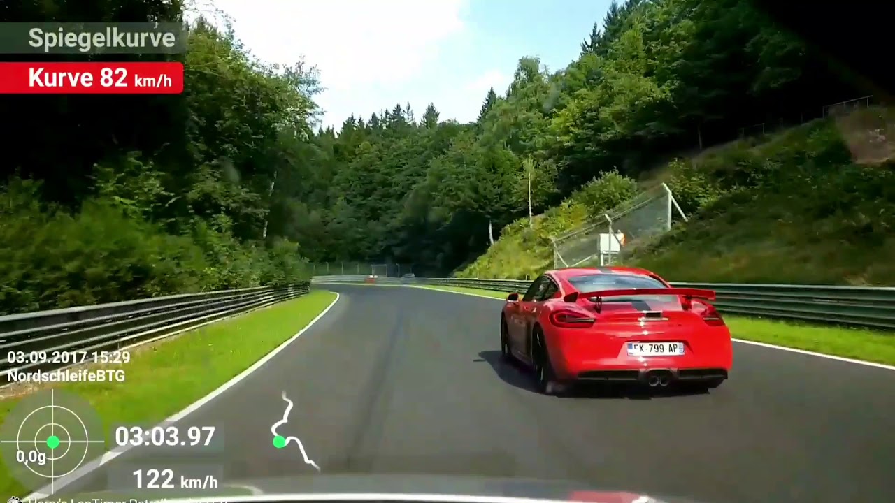 Astra G OPC  7:44 BTG catching  Porsche Cayman GT4 - Nürburgring Nordschleife BTG