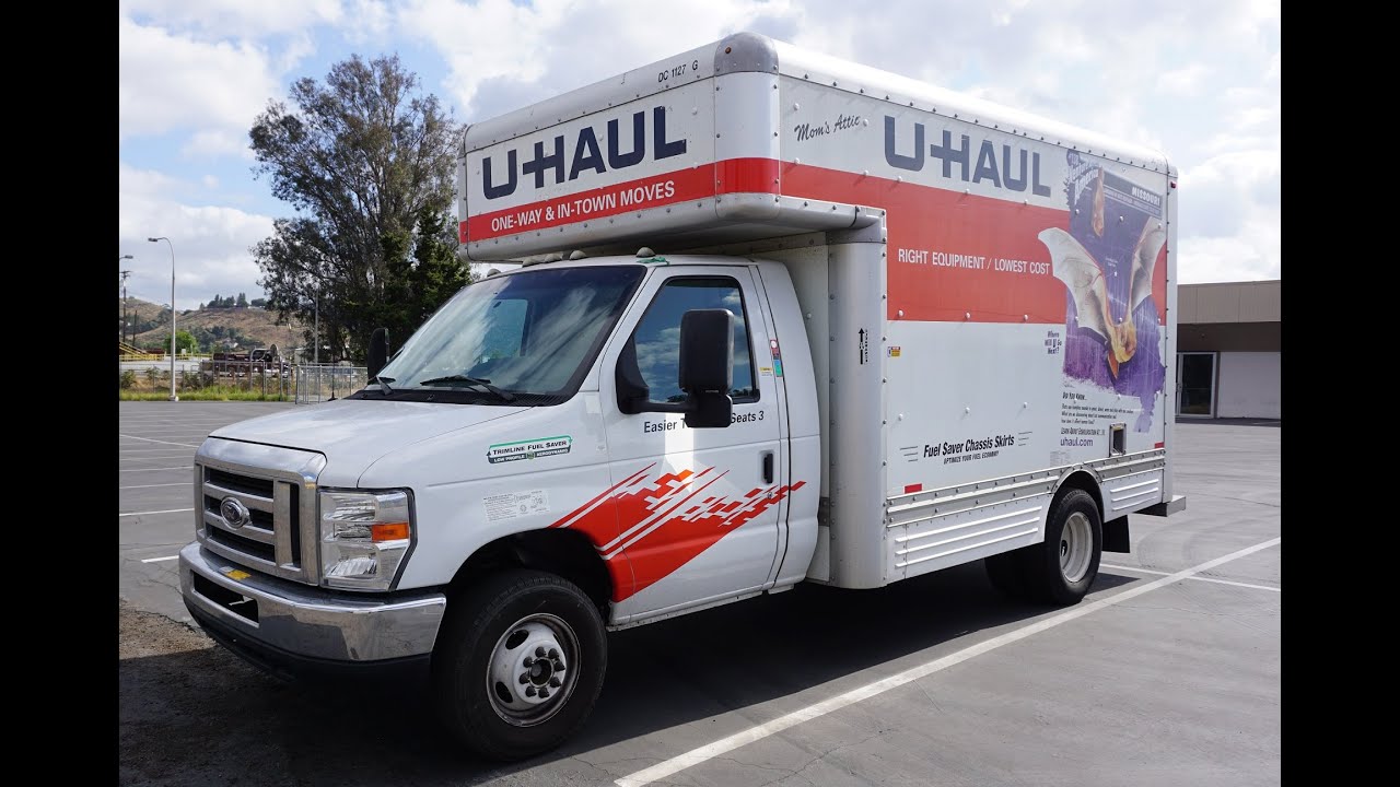 15' U Haul Truck Video Review Rental Box Van Rent Pods How To