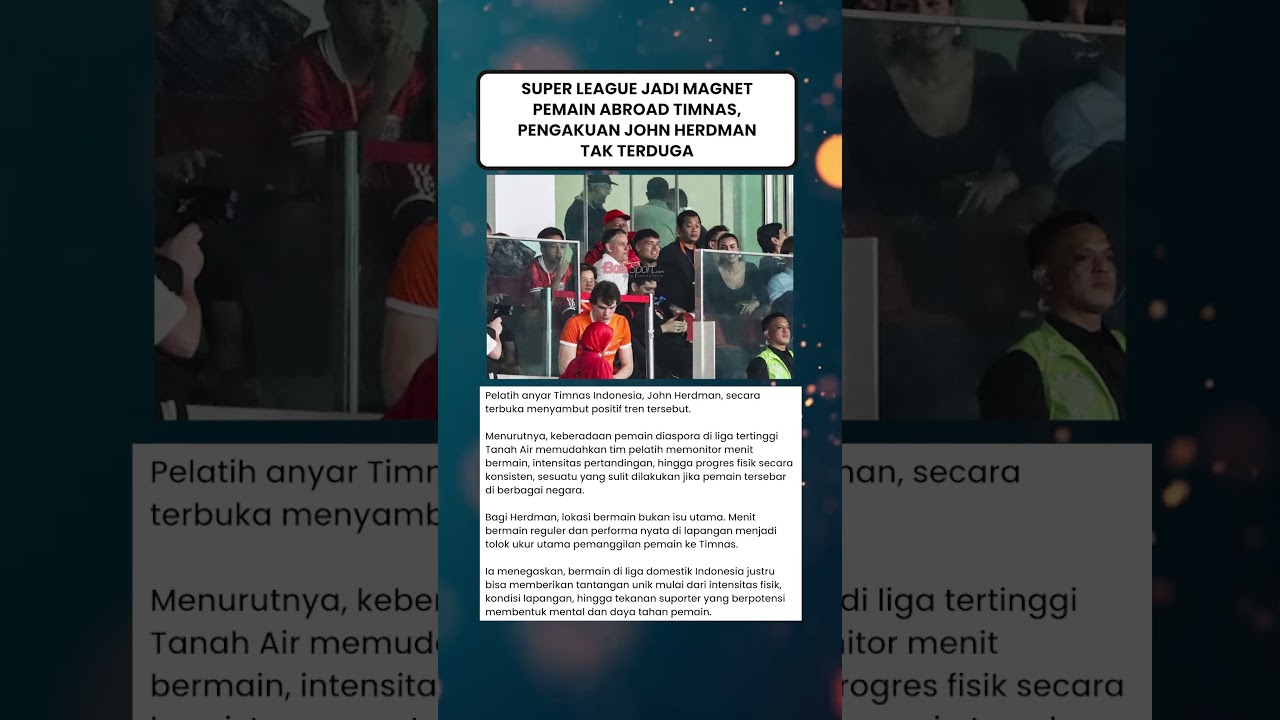 Super League Jadi Magnet Pemain Abroad Timnas, Pengakuan John Herdman Tak Terduga