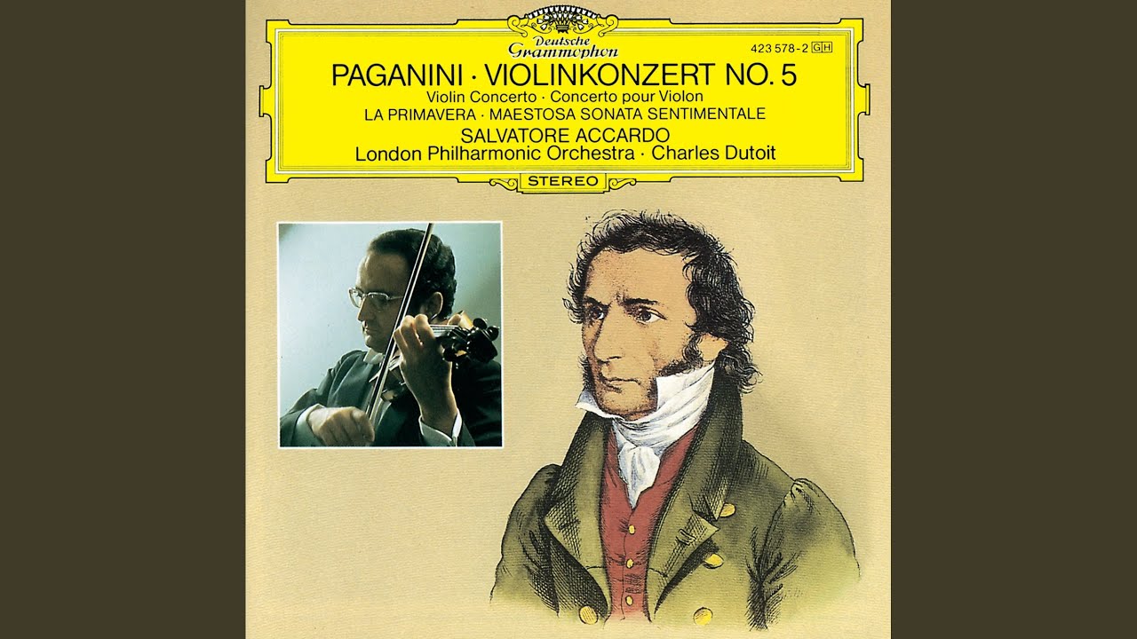 Paganini: Violin Concerto No. 5 in A Minor, MS. 78: I. Allegro maestoso (Cadenza by Principe /...