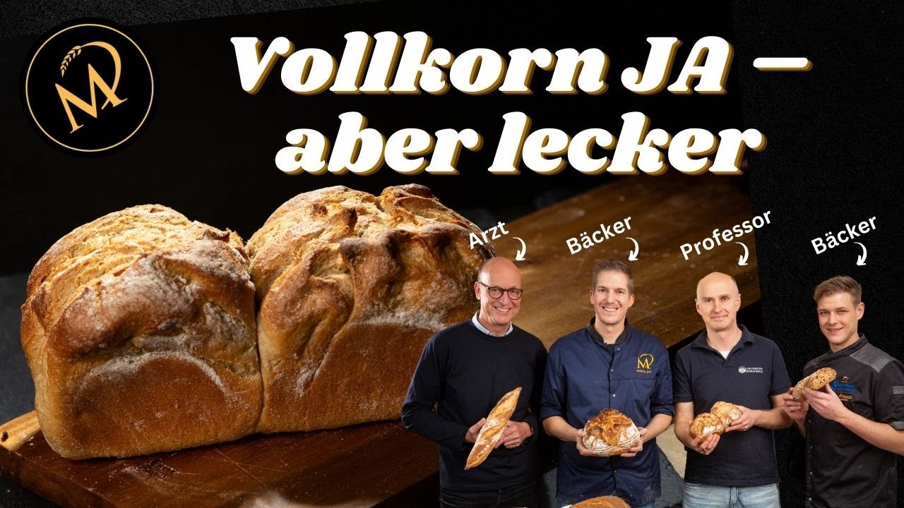 Vollkorn ja, aber lecker -  Bäcker treffen auf Professor und Arzt  - Talk Teil 2